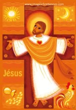 Magnet : Jésus ressuscité cadeau de première communion